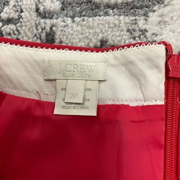 J. CREW #2 100% wool Pencil Skirt - Picture 3 of 8